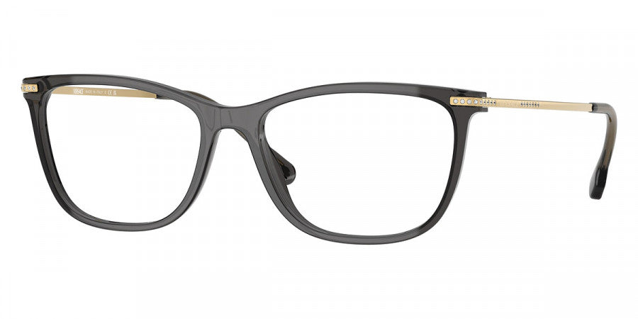 VERSACE EYEGLASSES - VE3274B 5483 54 - Black Transparent