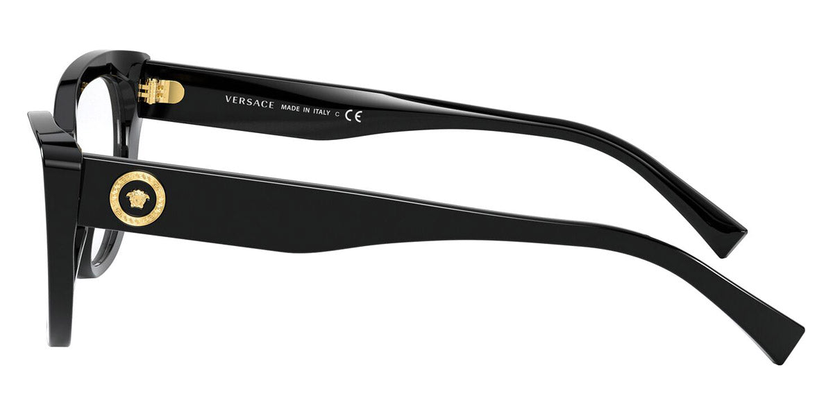 VERSACE EYEGLASSES - VE3286 GB1 54 - Black