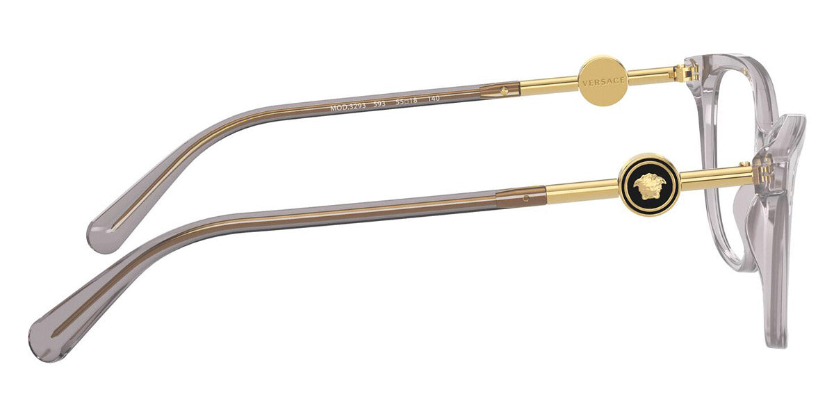 VERSACE EYEGLASSES - VE3293 593 55 - Transparent Gray