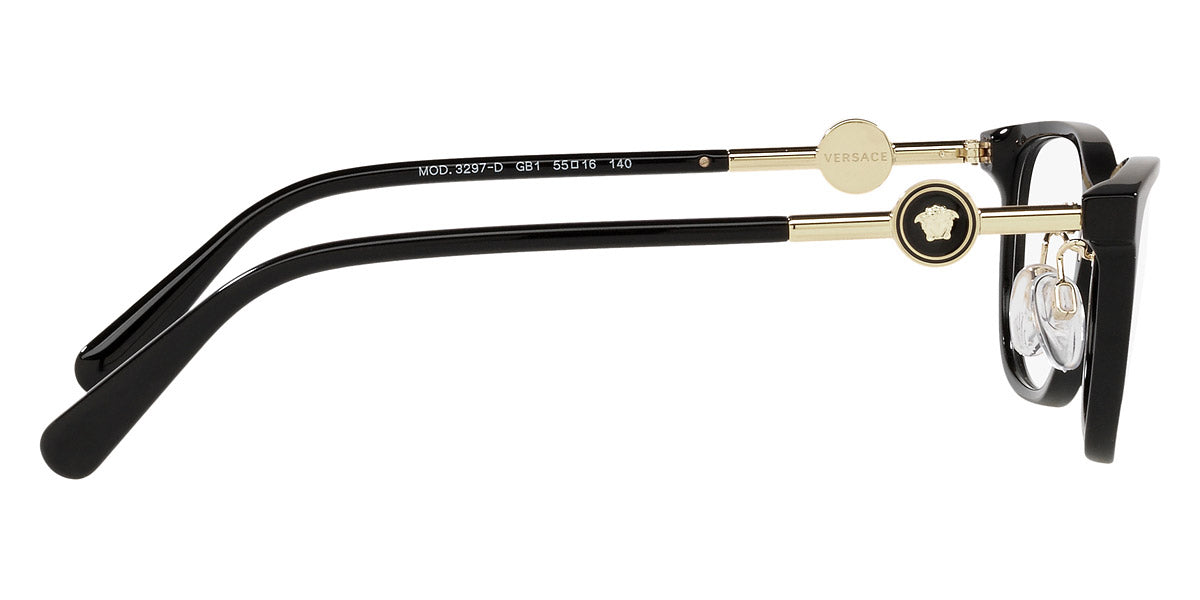 VERSACE EYEGLASSES - VE3297D GB1 55 - Black