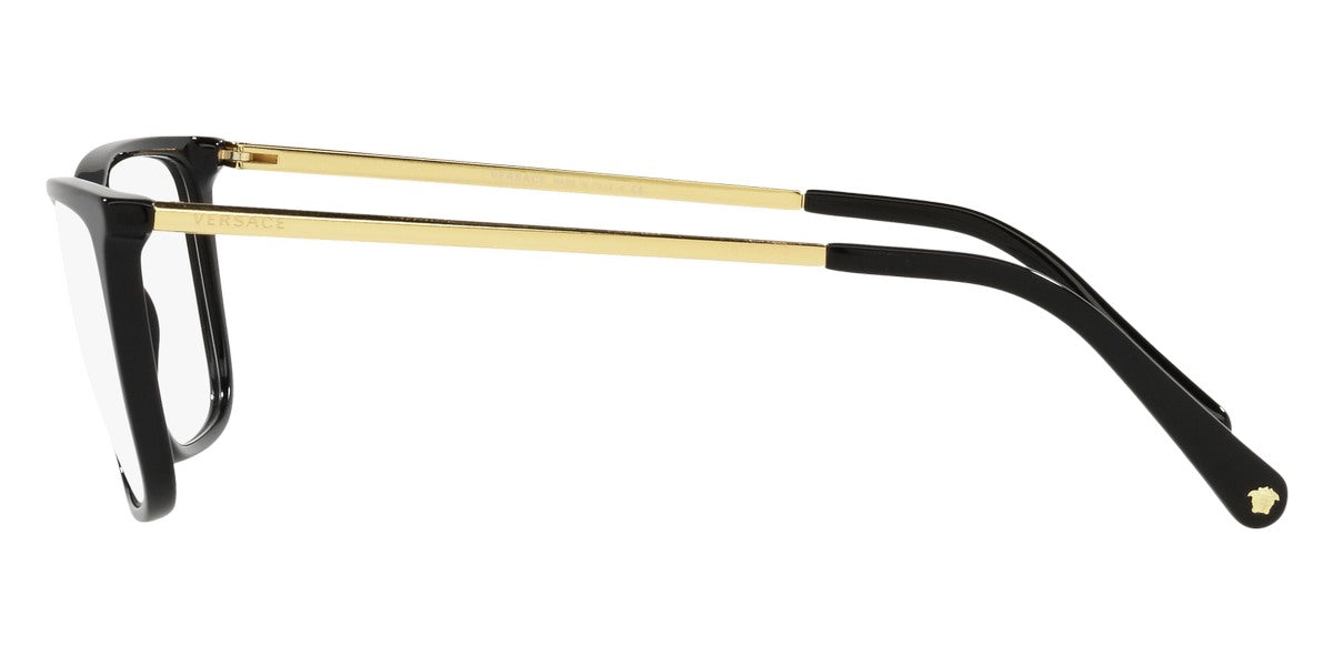 VERSACE EYEGLASSES - VE3301 GB1 56 - Black