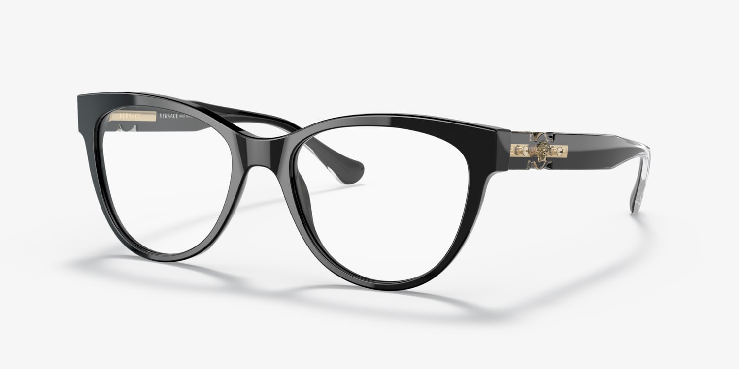 VERSACE EYEGLASSES VE3304 GB1 53 - Main Image