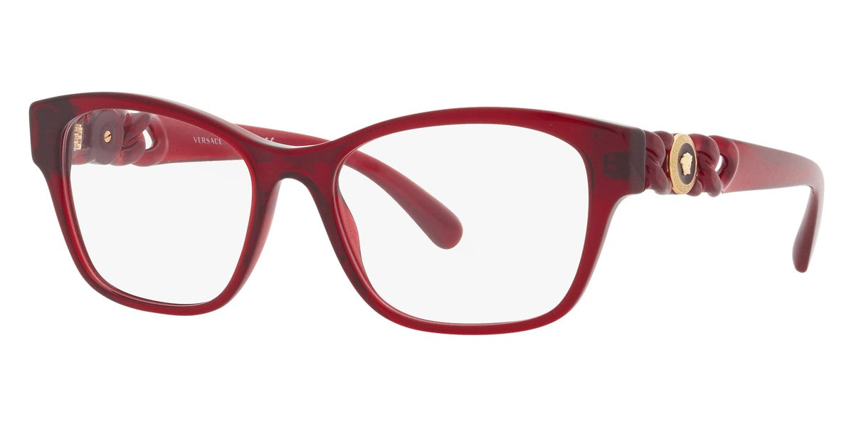 VERSACE EYEGLASSES - VE3306 388 54 - Transparent Red