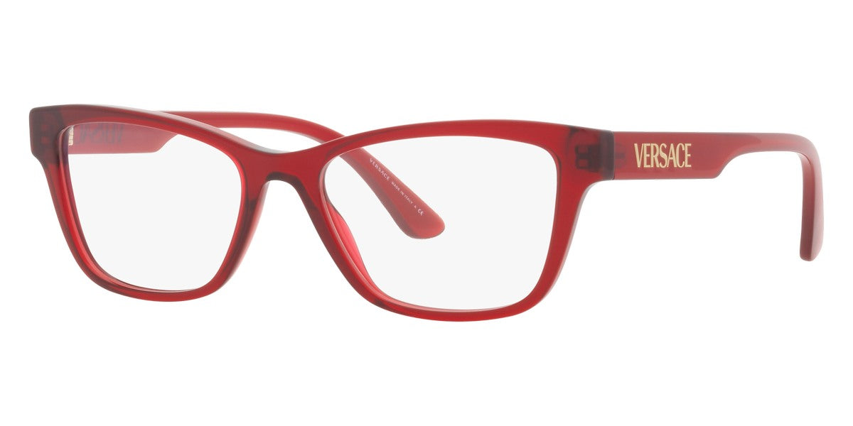 VERSACE EYEGLASSES - VE3316 388 53 - Transparent Red