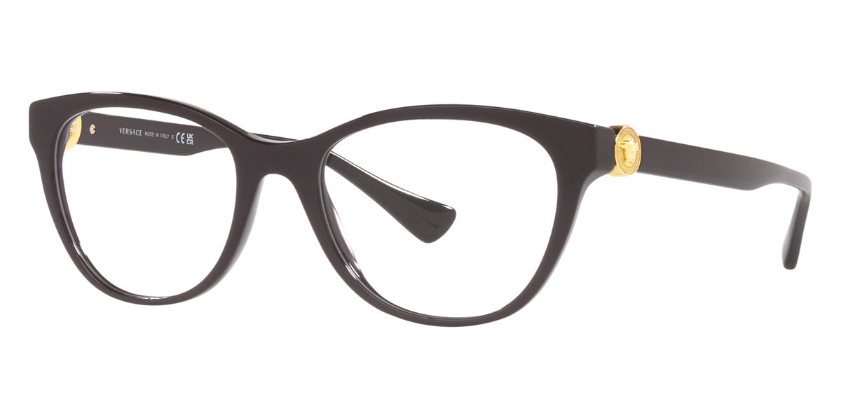VERSACE EYEGLASSES - VE3330 5386 53 - Plum