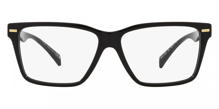 VERSACE EYEGLASSES - VE3335 GB1 56 - Black