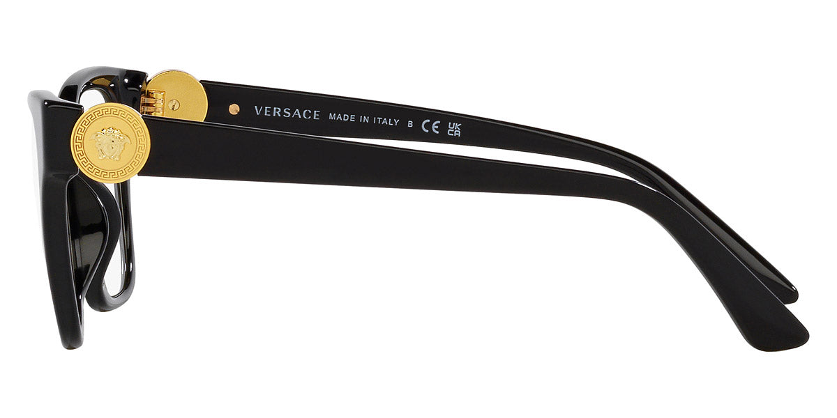 VERSACE EYEGLASSES - VE3341U GB1 50 - Black