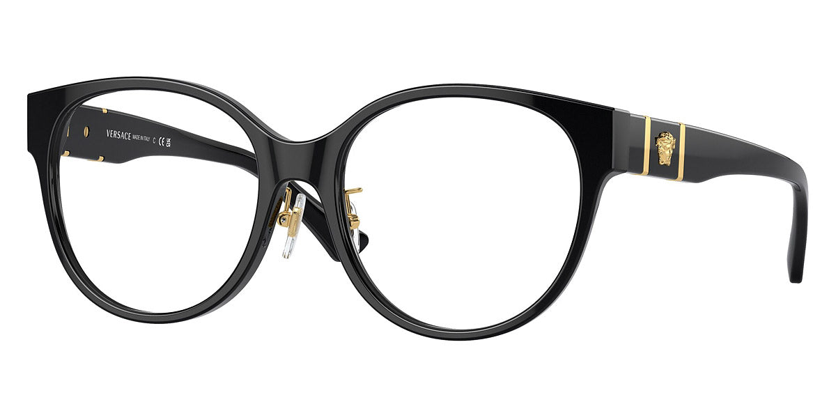 VERSACE EYEGLASSES - VE3351D GB1 53 - Black