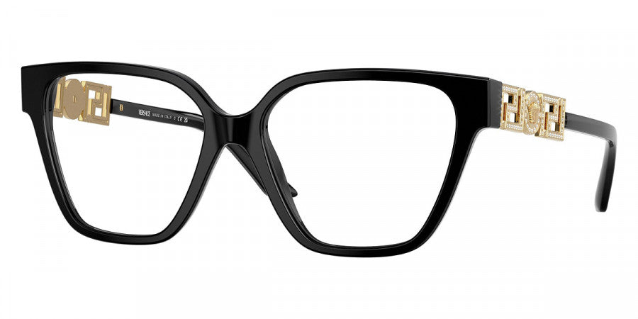 VERSACE EYEGLASSES - VE3358B GB1 52 - Black