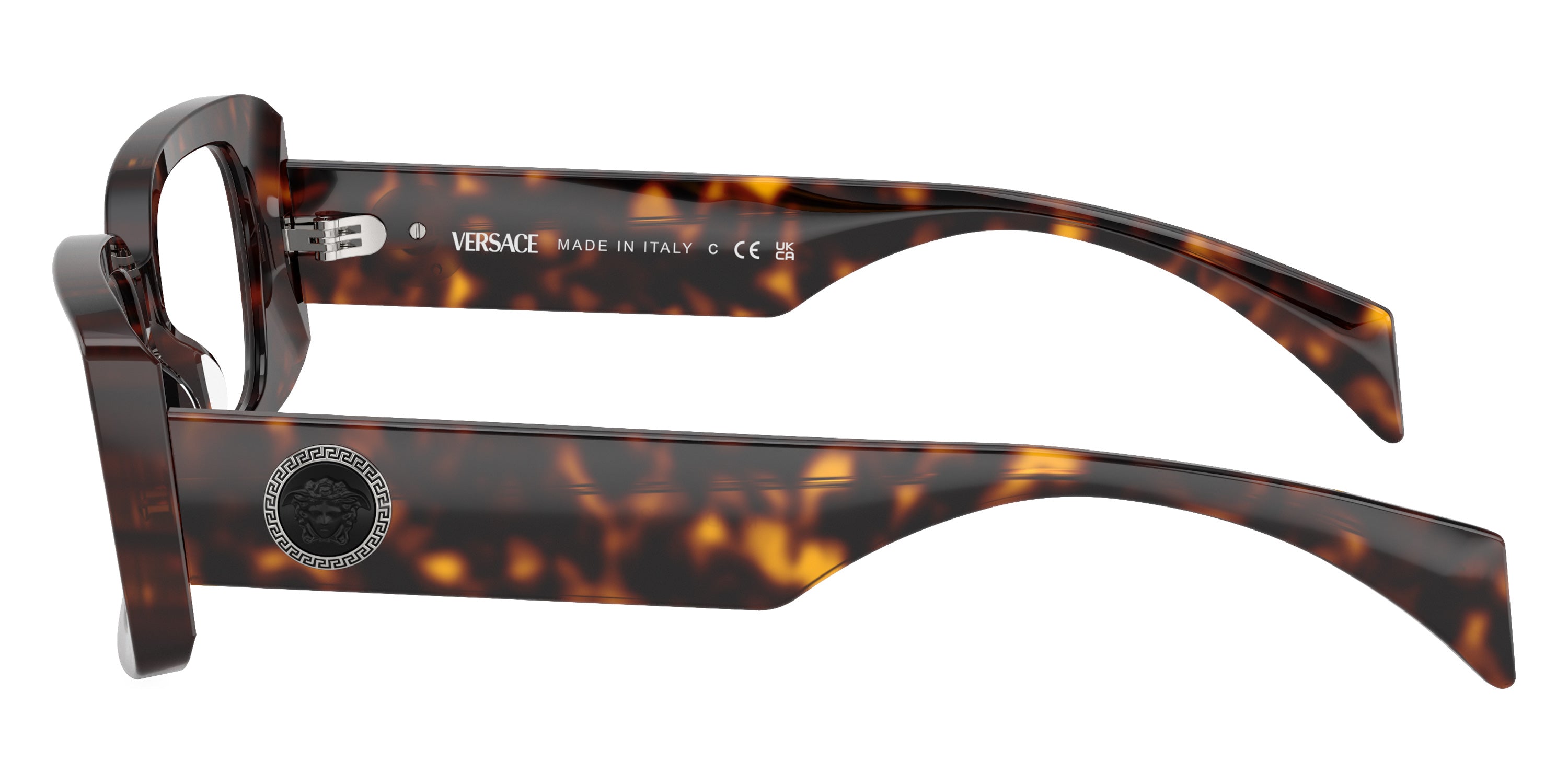 VERSACE EYEGLASSES - VE3362U 108 53 - Havana