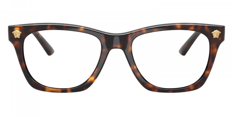 VERSACE EYEGLASSES - VE3363U 108 52 - Havana