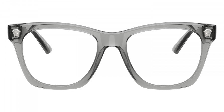 VERSACE EYEGLASSES - VE3363U 5496 52 - Gray Transparent