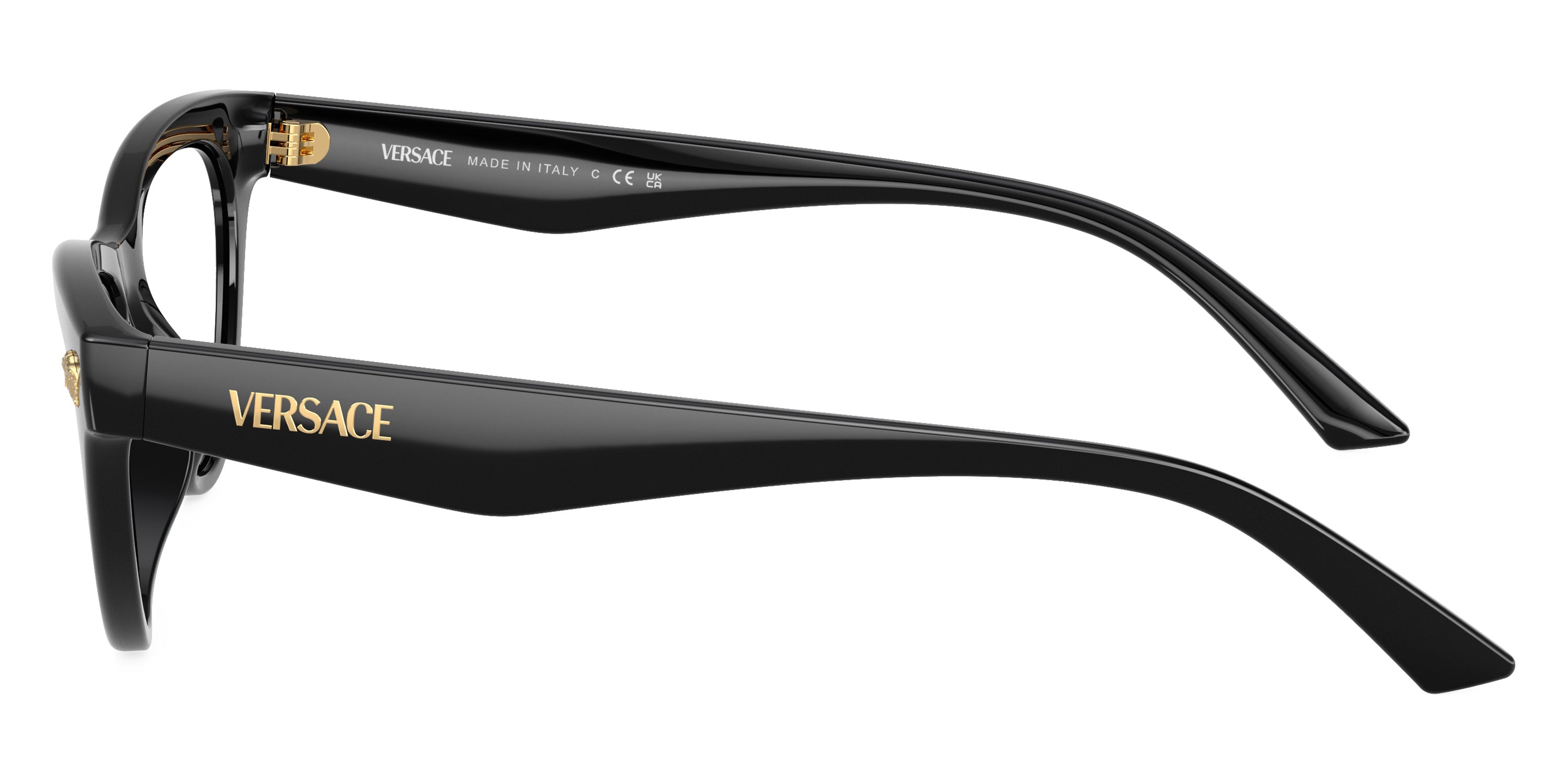 VERSACE EYEGLASSES - VE3364U GB1 52 - BLACK