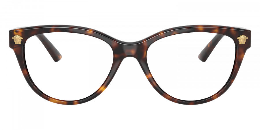 VERSACE EYEGLASSES - VE3365U 108 52 - Havana