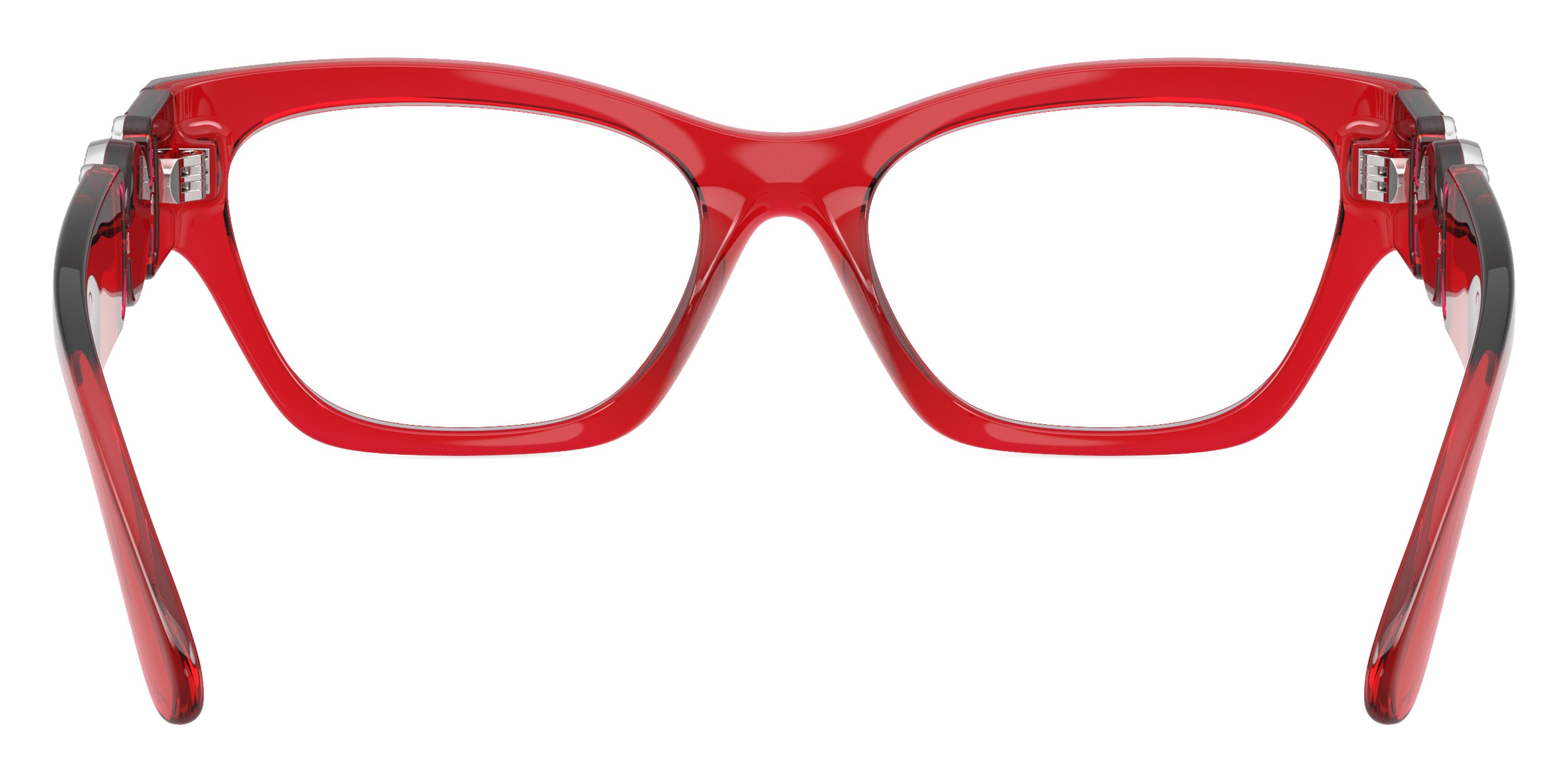 VERSACE EYEGLASSES - VE3367U 5495 52 - Red Transparent