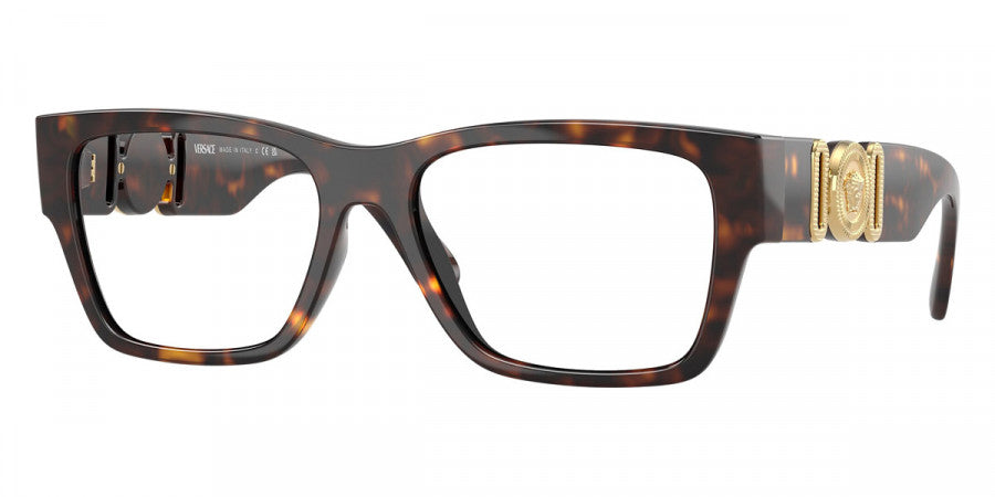 VERSACE EYEGLASSES - VE3368U 108 55 - Havana