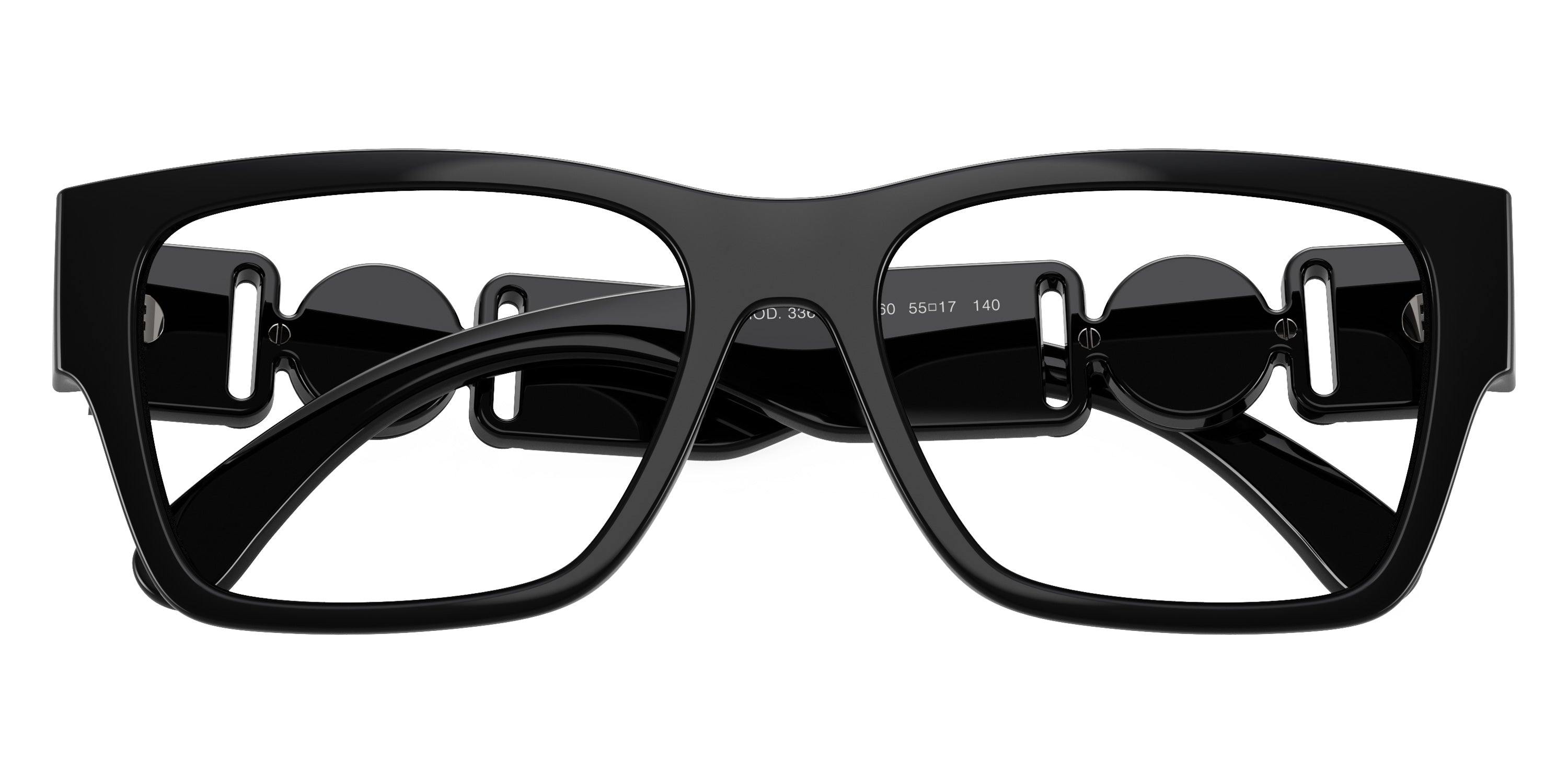 VERSACE EYEGLASSES - VE3368U 5360 53 - Black