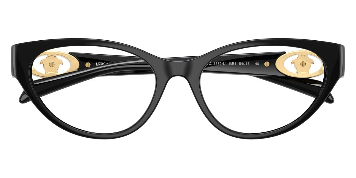 VERSACE EYEGLASSES - VE3372U GB1 52 - Black