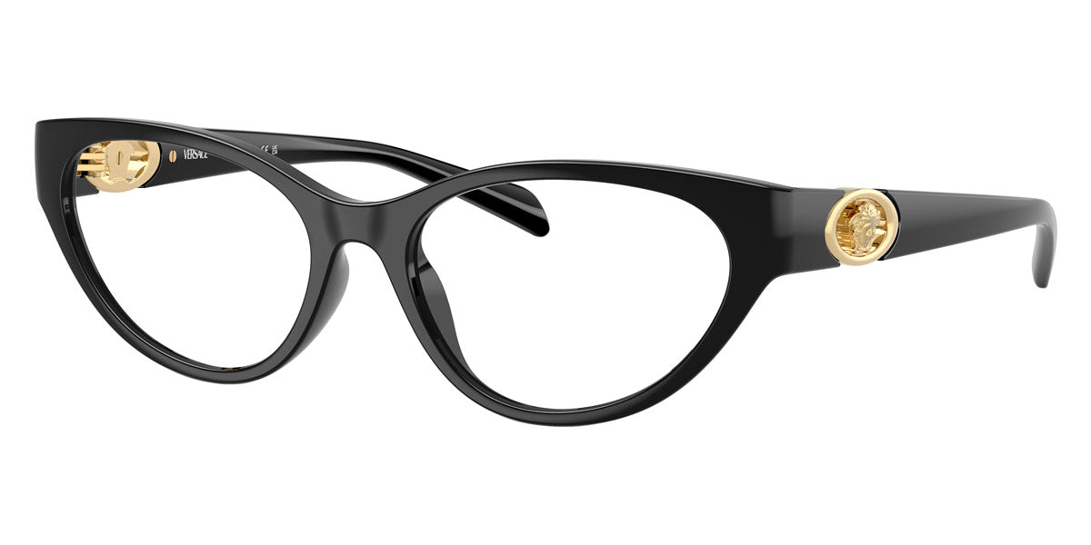 VERSACE EYEGLASSES - VE3372U GB1 52 - Black