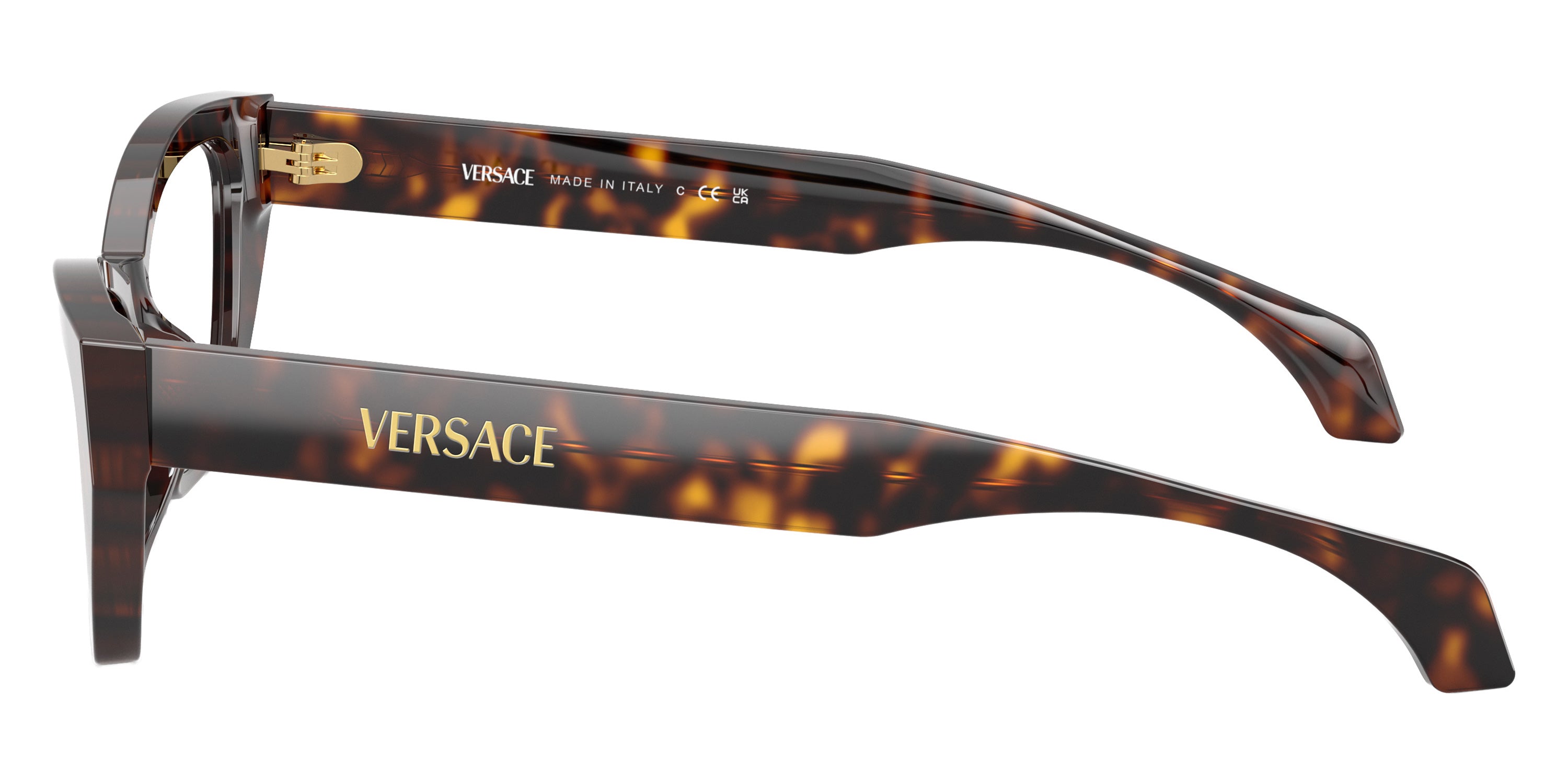VERSACE EYEGLASSES - VE3373U 108 52 - Dark Havana
