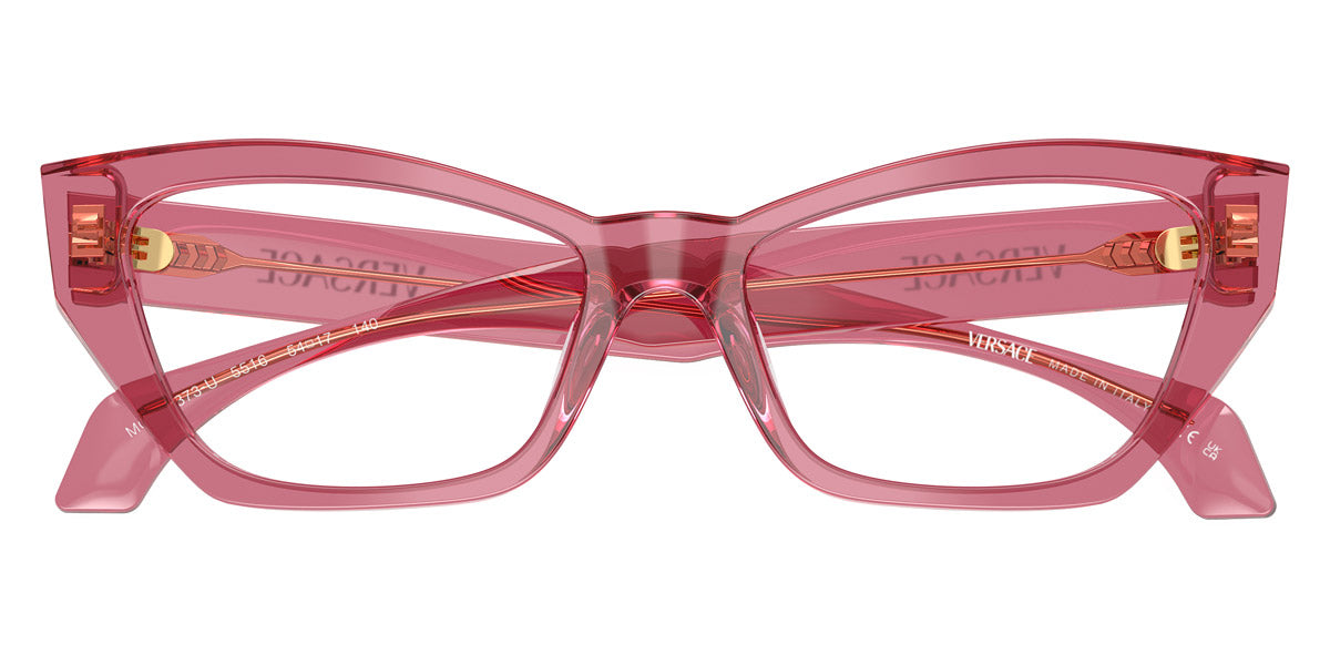 VERSACE EYEGLASSES - VE3373U 5516 52 - Transparent Pink