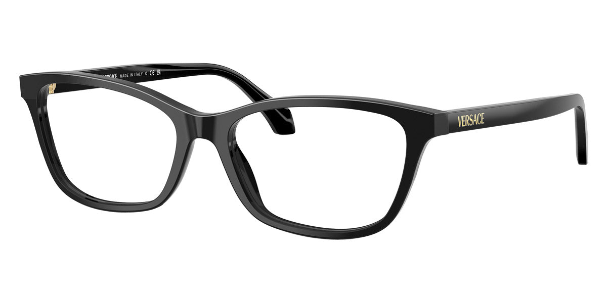 VERSACE EYEGLASSES - VE3375 GB1 52 - Black
