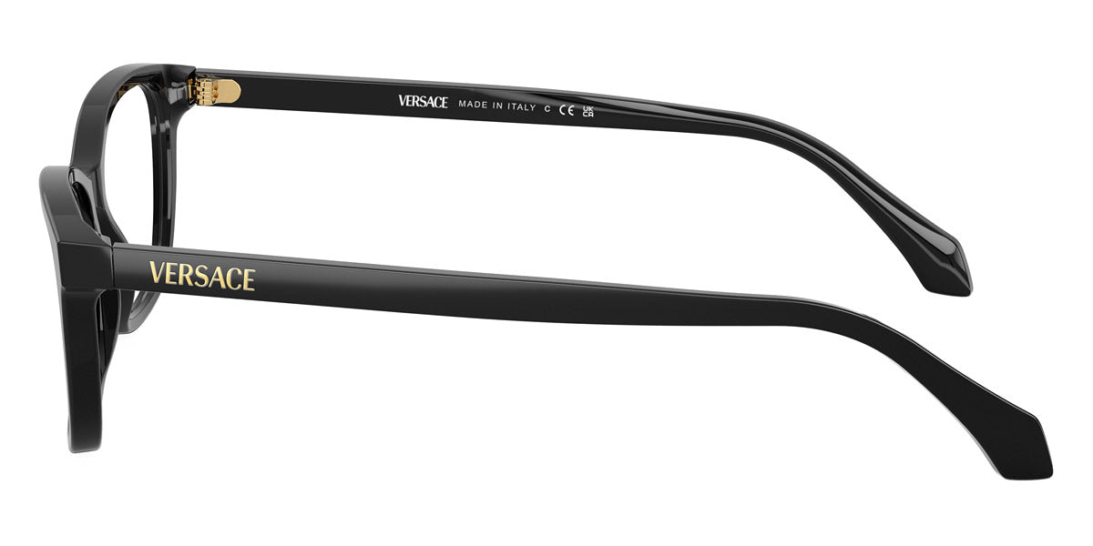 VERSACE EYEGLASSES - VE3375 GB1 52 - Black