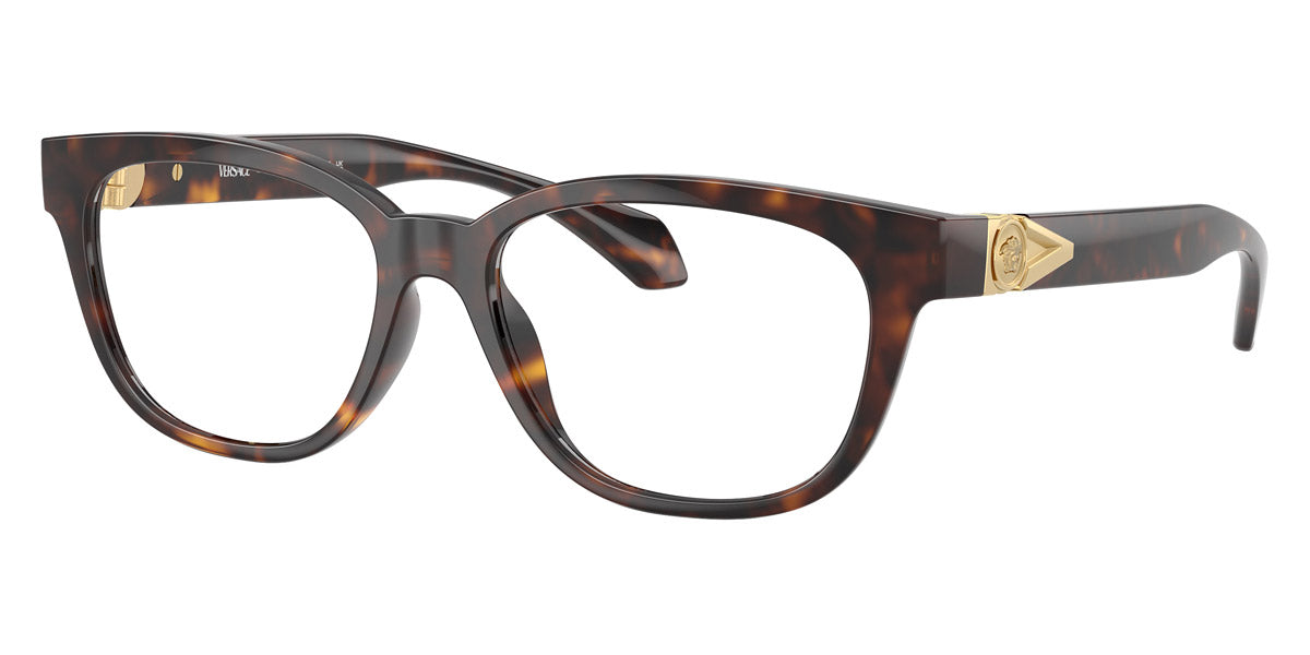 VERSACE EYEGLASSES - VE3376U 108 53 - Havana