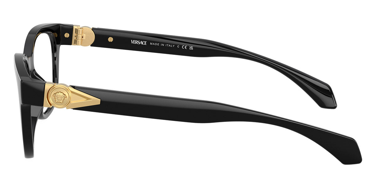 VERSACE EYEGLASSES - VE3376U GB1 53 - Black