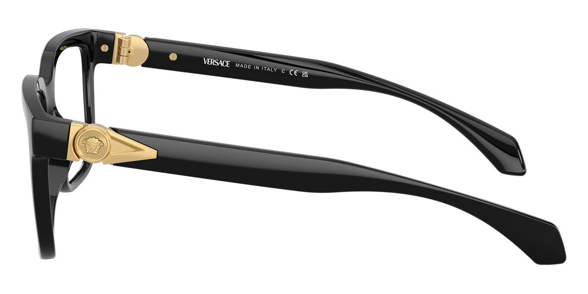 VERSACE EYEGLASSES - VE3377U GB1 55 - Black
