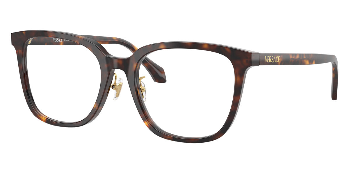 VERSACE EYEGLASSES - VE3378D 108 54 - Dark Havana