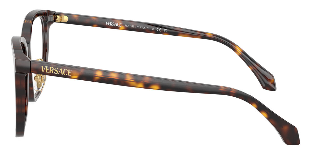 VERSACE EYEGLASSES - VE3378D 108 54 - Dark Havana
