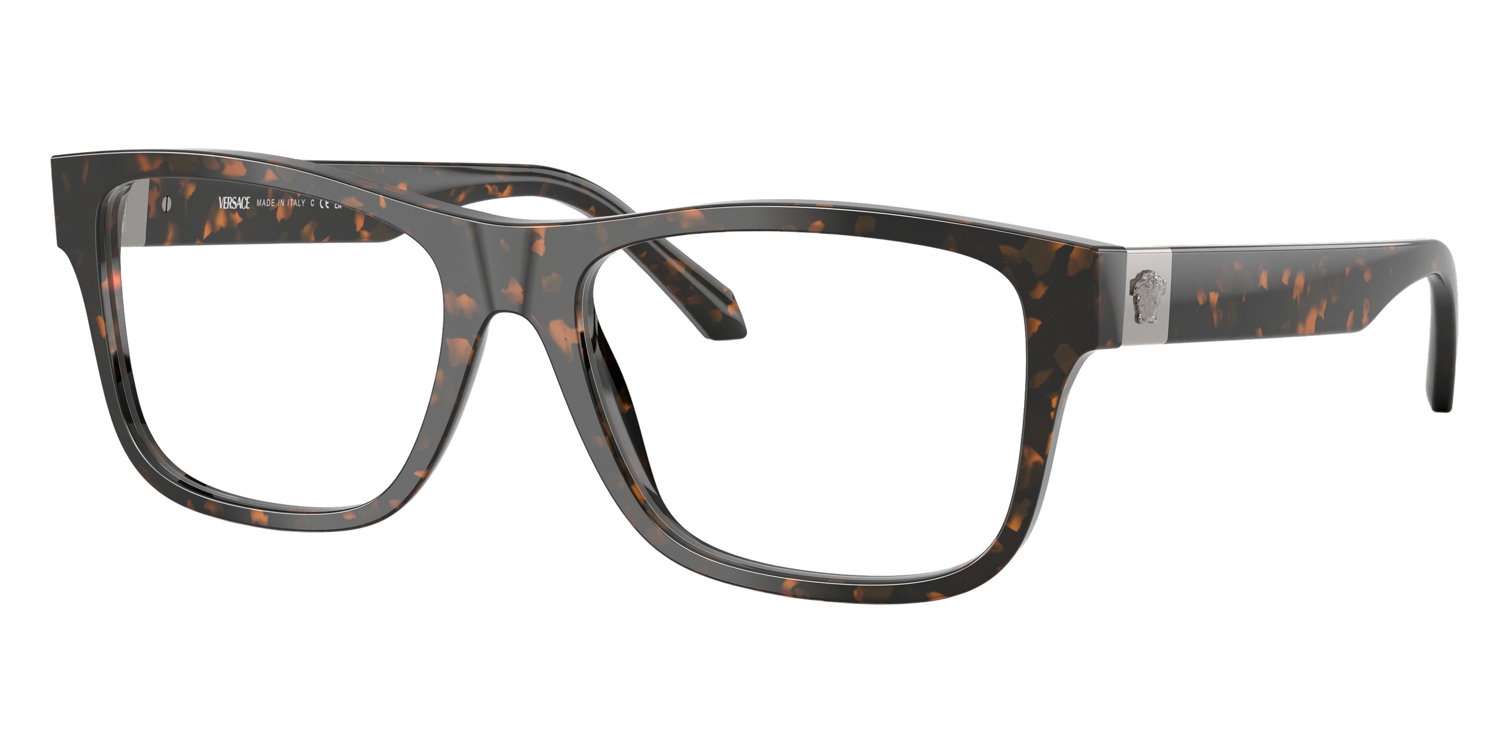 VERSACE EYEGLASSES - VE3380 5528 54 - Brown Tortoise