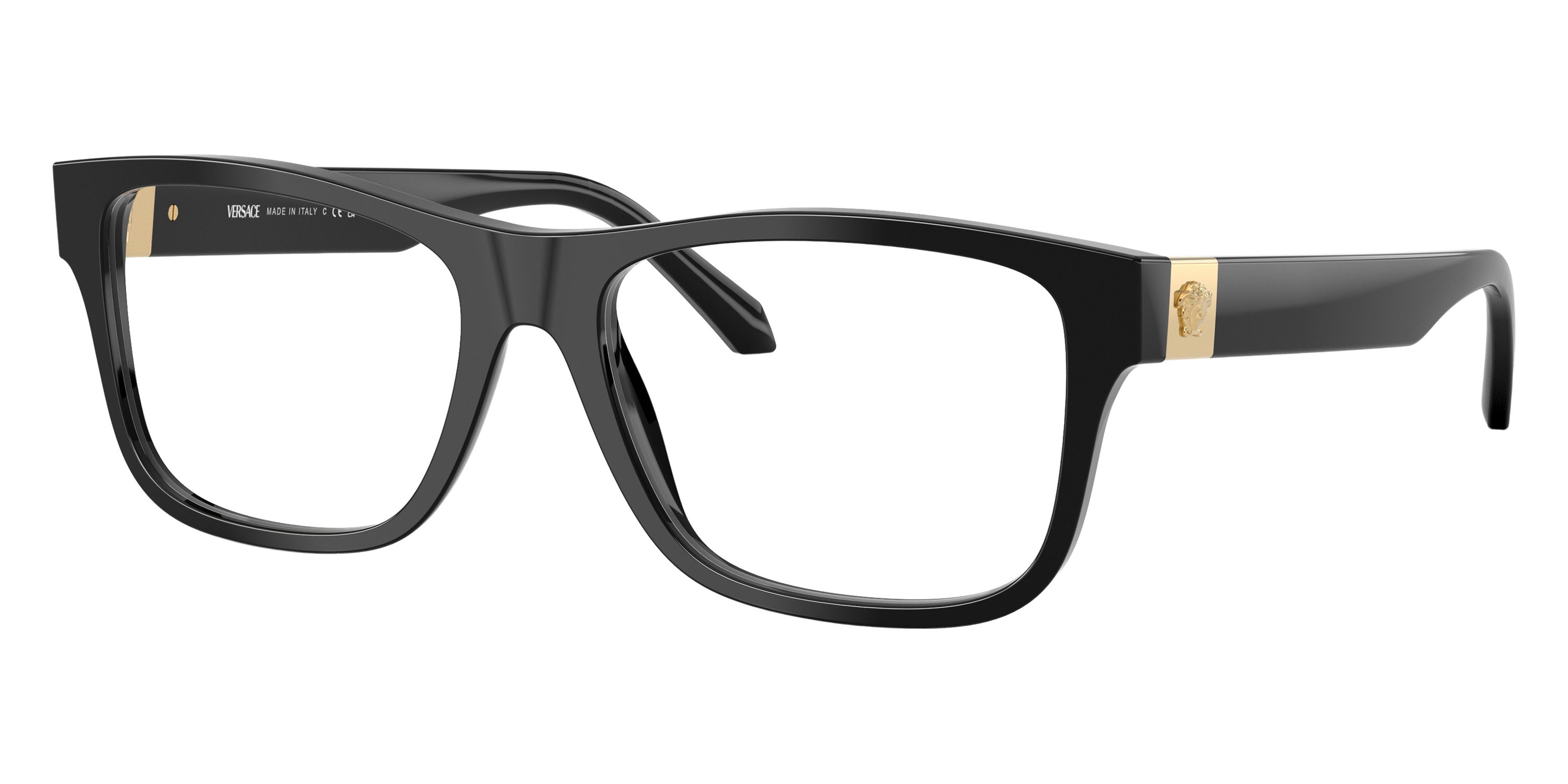 VERSACE EYEGLASSES - VE3380 GB1 54 - Black