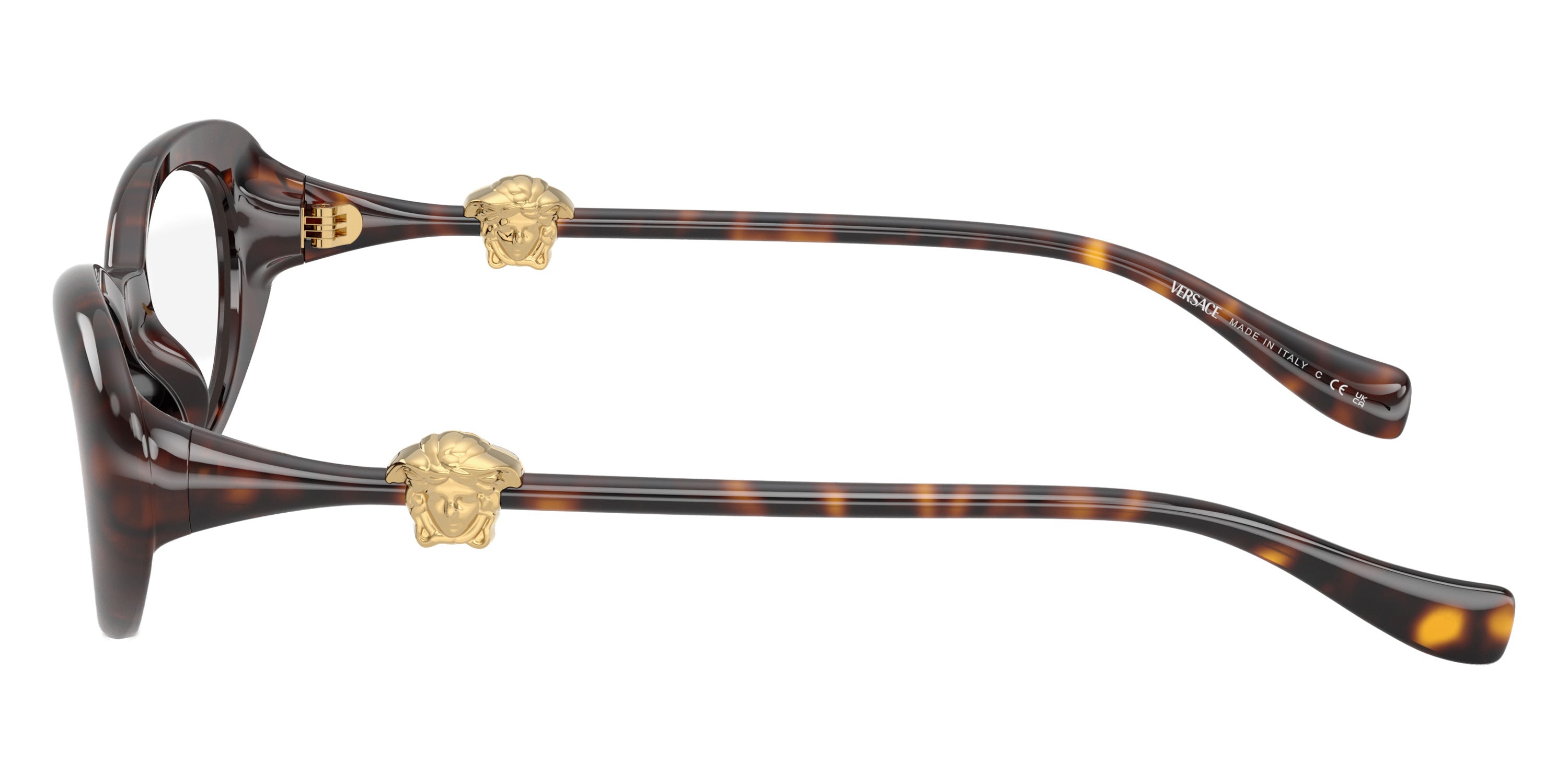 VERSACE EYEGLASSES - VE3381U 108 52 - Havana