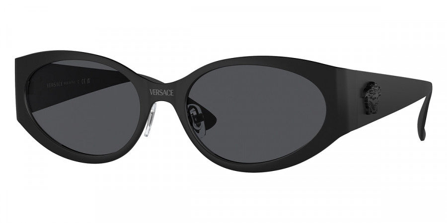 VERSACE MEDUSA LOGO - VE2263 126187 56 - Matte Black
