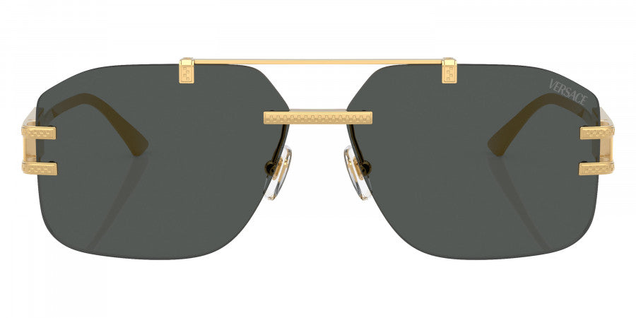 VERSACE SUNGLASSES DAMIER - VE2275 100287 60 - Gold