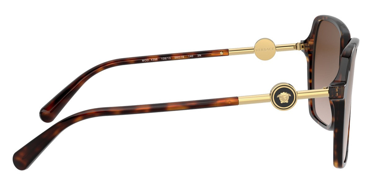 VERSACE SUNGLASSES ENAMEL MEDUSA - VE4396 108/13 58 - Havana