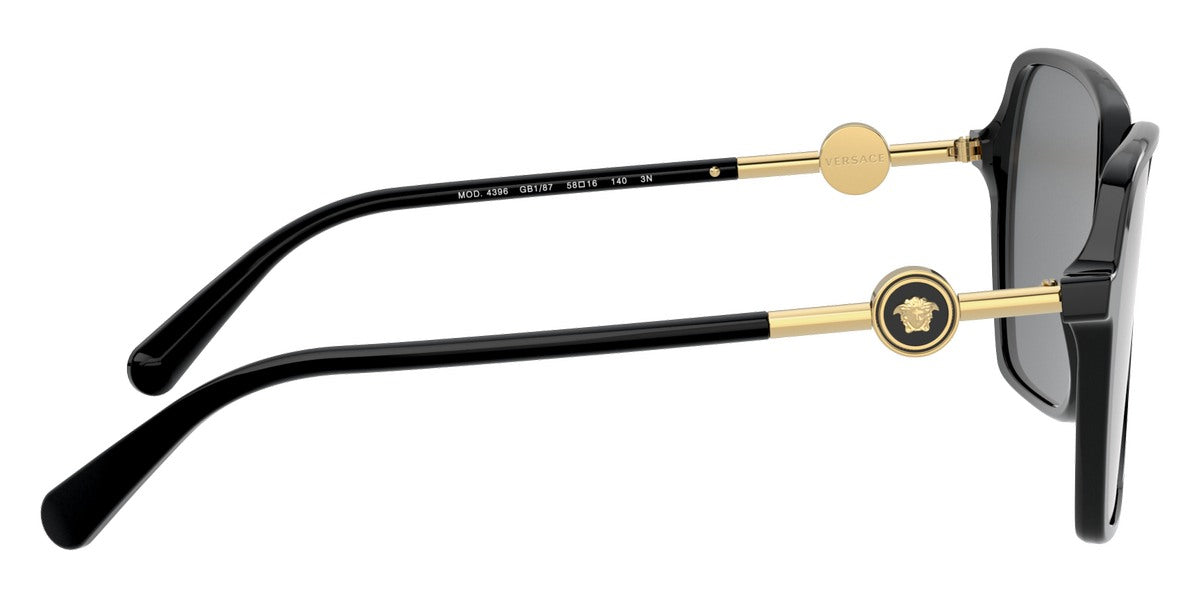 VERSACE SUNGLASSES ENAMEL MEDUSA - VE4396 GB1/87 58 - Black