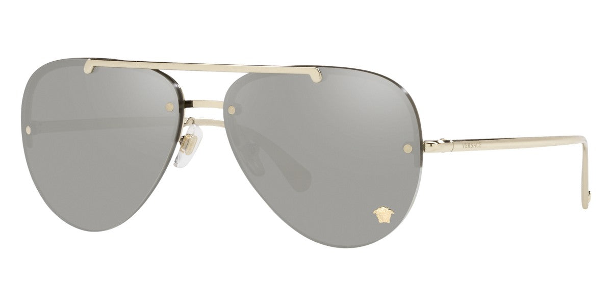 VERSACE SUNGLASSES GLAM MEDUSA - VE2231 12526G 60 - Pale Gold
