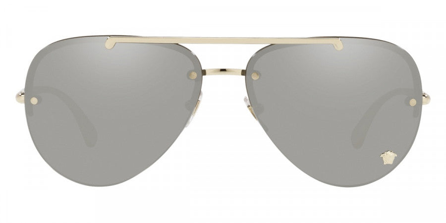 VERSACE SUNGLASSES GLAM MEDUSA - VE2231 12526G 60 - Pale Gold