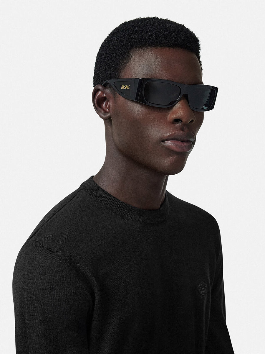 VERSACE SUNGLASSES LENS - VE4482 GB1/87 57 - Black