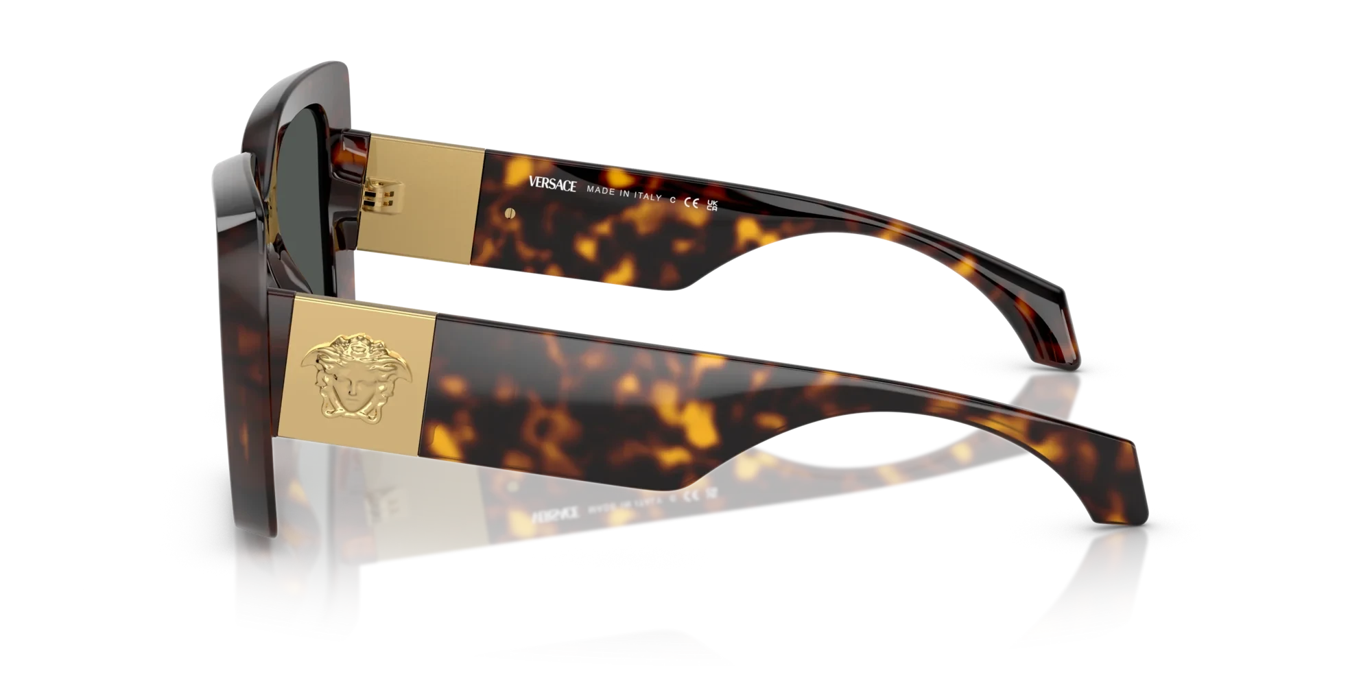 VERSACE SUNGLASSES MEDUSA PLAQUE MAXI - VE4467U 108/87 54