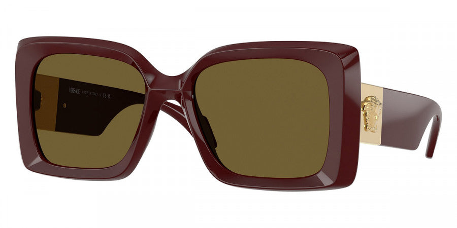 VERSACE SUNGLASSES MEDUSA PLAQUE MAXI -VE4467U 546473 54 - Dark Ruby
