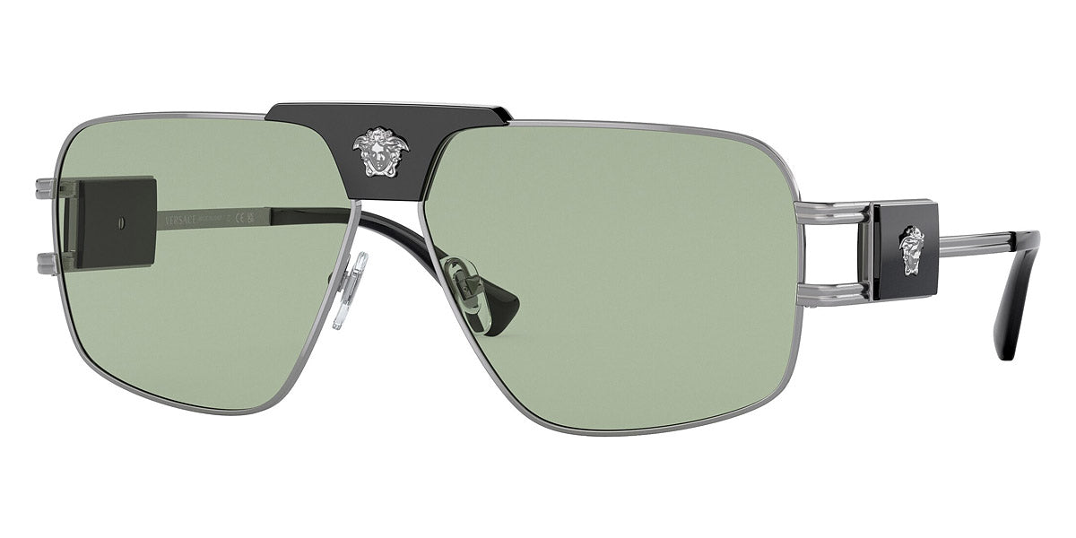 VERSACE SUNGLASSES MEDUSA STEEL - VE2251 1001/2 63 - Gunmetal Navigator