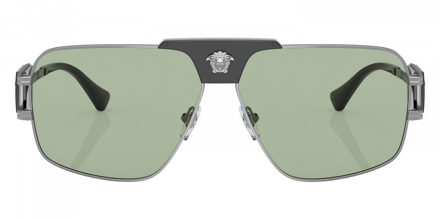 VERSACE SUNGLASSES MEDUSA STEEL - VE2251 1001/2 63 - Gunmetal Navigator