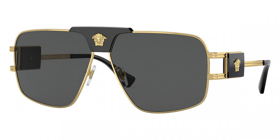 VERSACE SUNGLASSES MEDUSA STEEL - VE2251 100287 63 - Gold