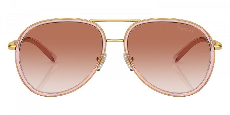 VERSACE SUNGLASSES MEDUSA - VE2260 100213 60 - Brown Transparent