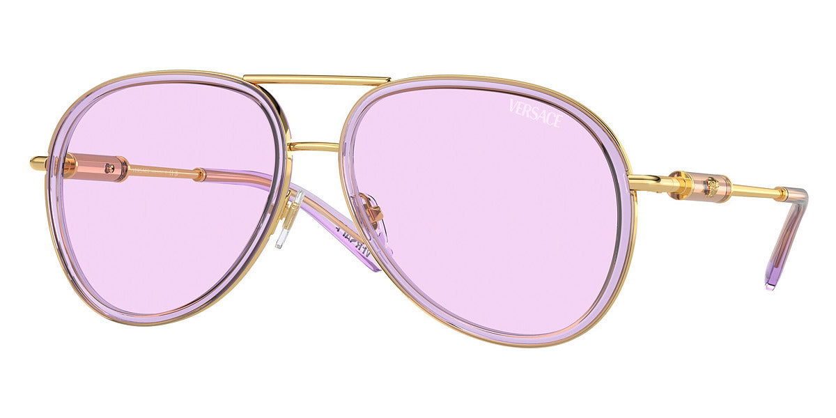 VERSACE SUNGLASSES MEDUSA - VE2260 10021A 60 - Lilac Transparent