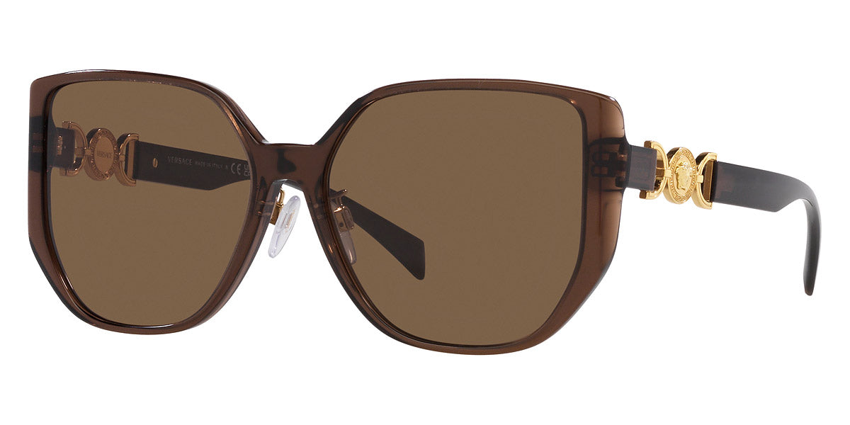 VERSACE SUNGLASSES MEDUSA - VE4449D 541673 58 - Transparent Brown